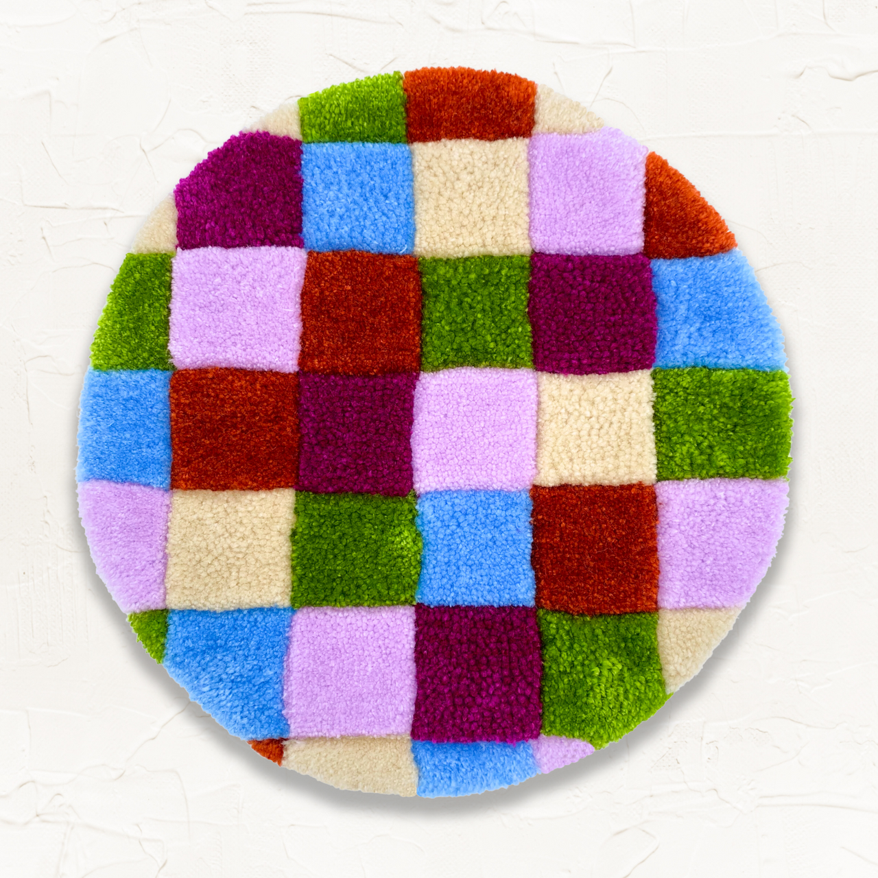 Patchwork Circle Rug